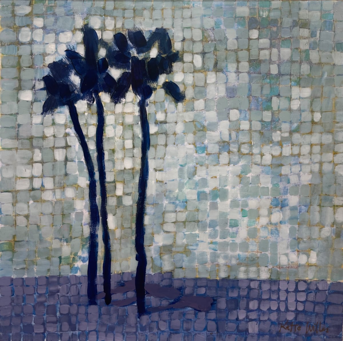 Small palm matrix by Katie Willes 