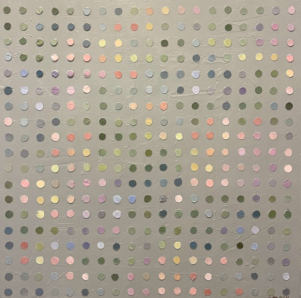 Dot matrix 5 by Katie Willes 