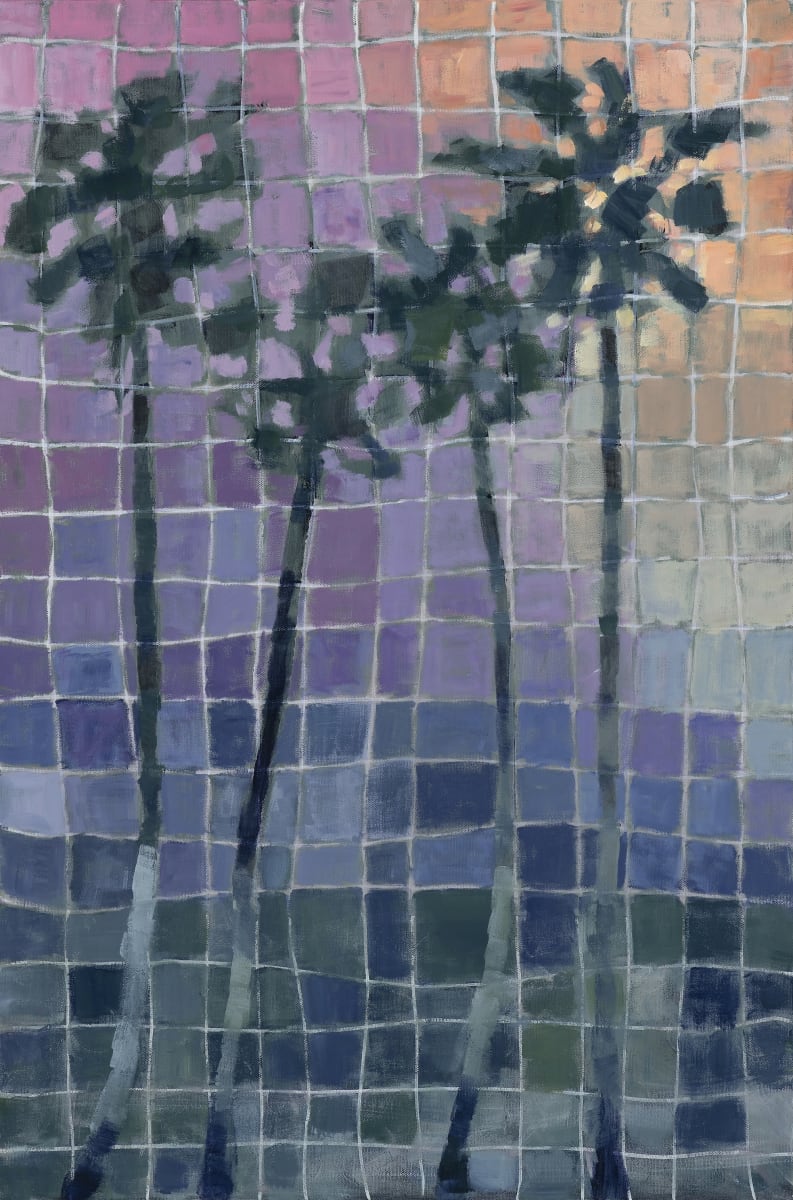 Mosaic Palms 1 by Katie Willes 