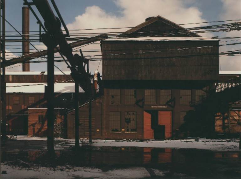 32" Mill Motor Room by Patricia Layman Bazelon 