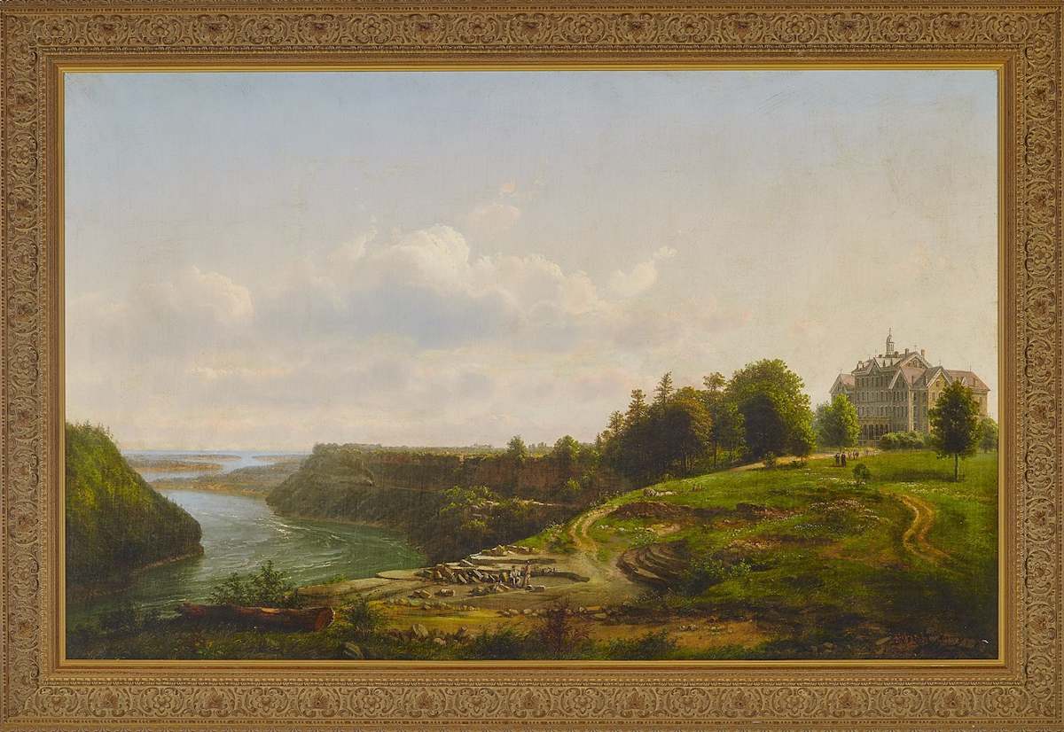 Niagara University by Ferdinand Richardt 