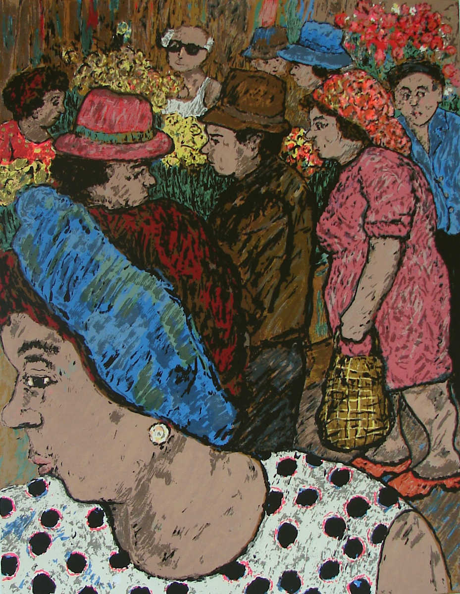 Flower Market by David Azuz 