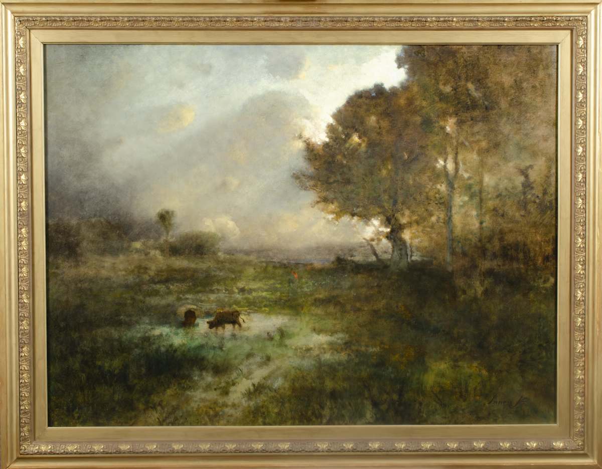 The Sunburst by George Inness Jr. 