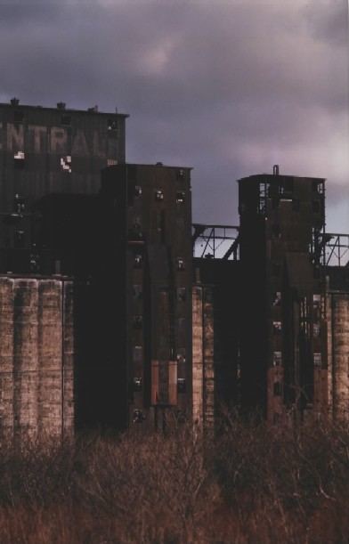 Concrete Central Elevator, Katherine Street by Patricia Layman Bazelon 