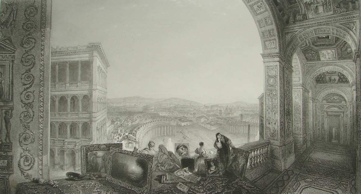 Rome from the Vatican by after Joseph M. W. Turner, Image 2.