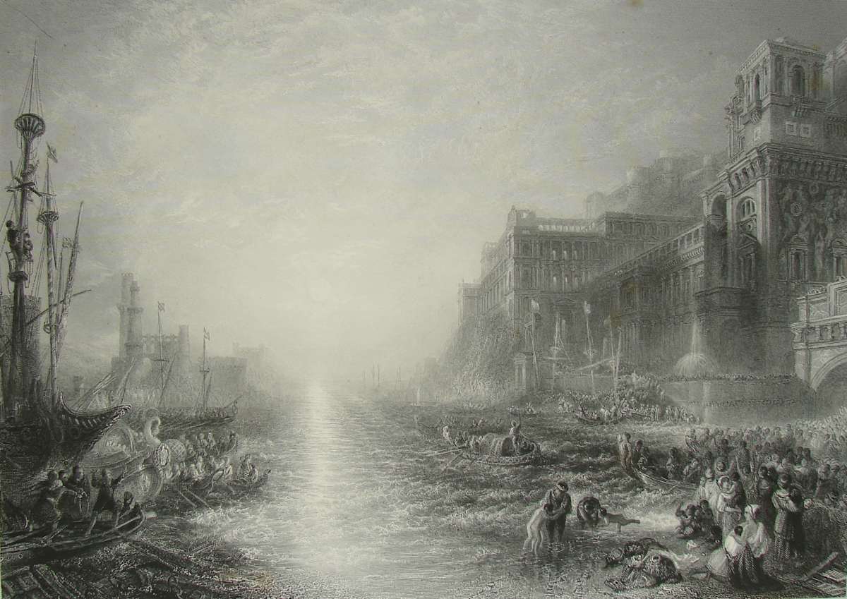 Regulus Leaving Carthage by after Joseph M. W. Turner, Image 2.