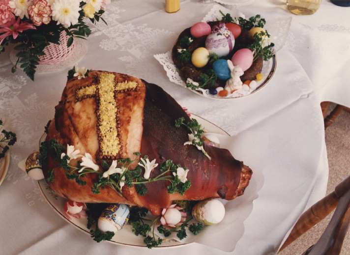 Swienconka: ham by Marion Faller 