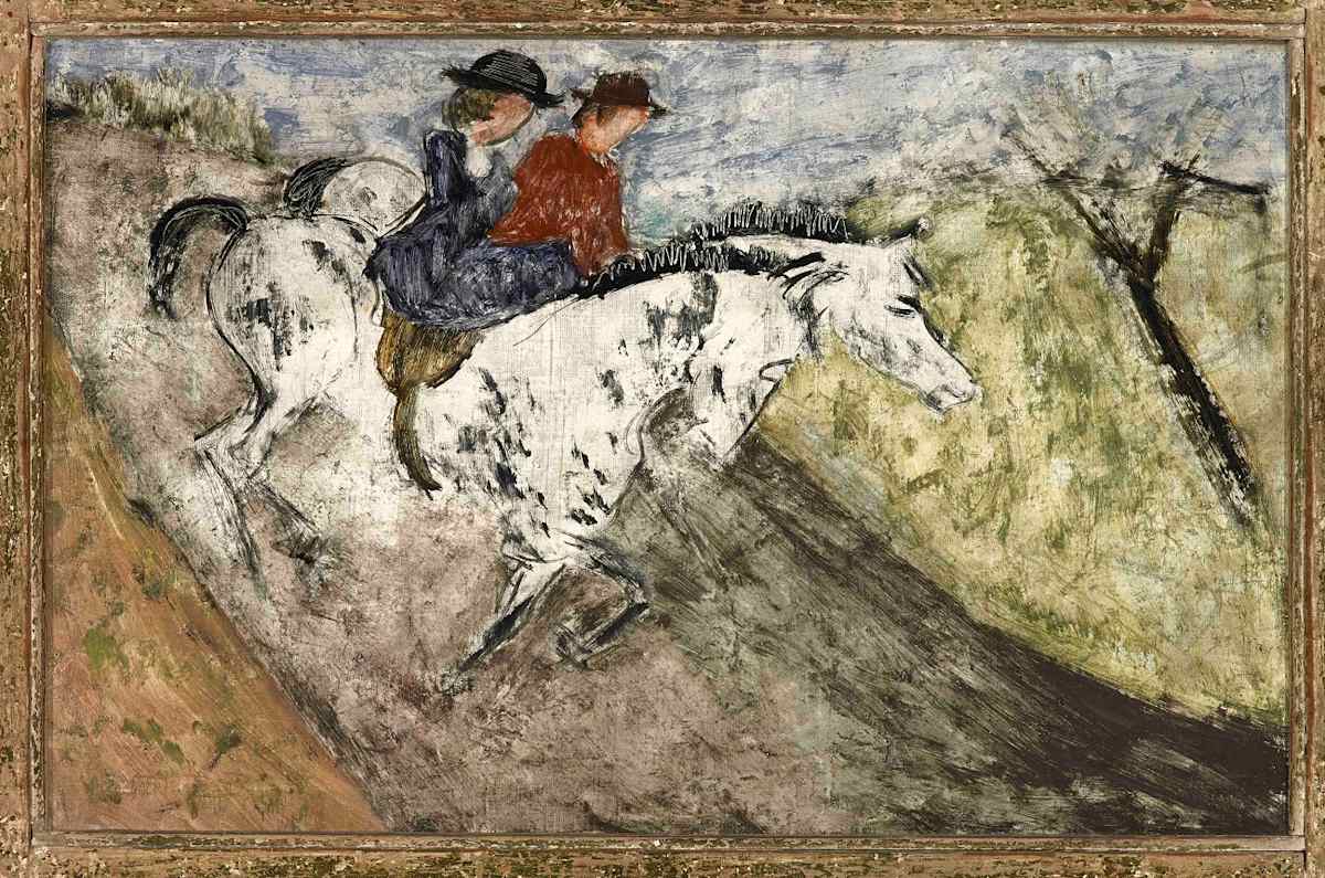 White Horses by Milton Avery 