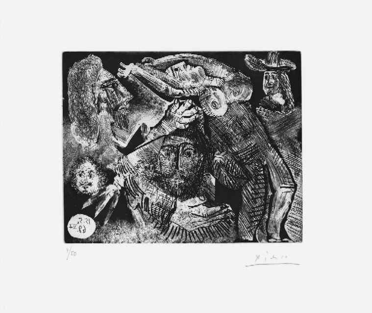Minotaur by Pablo Picasso 