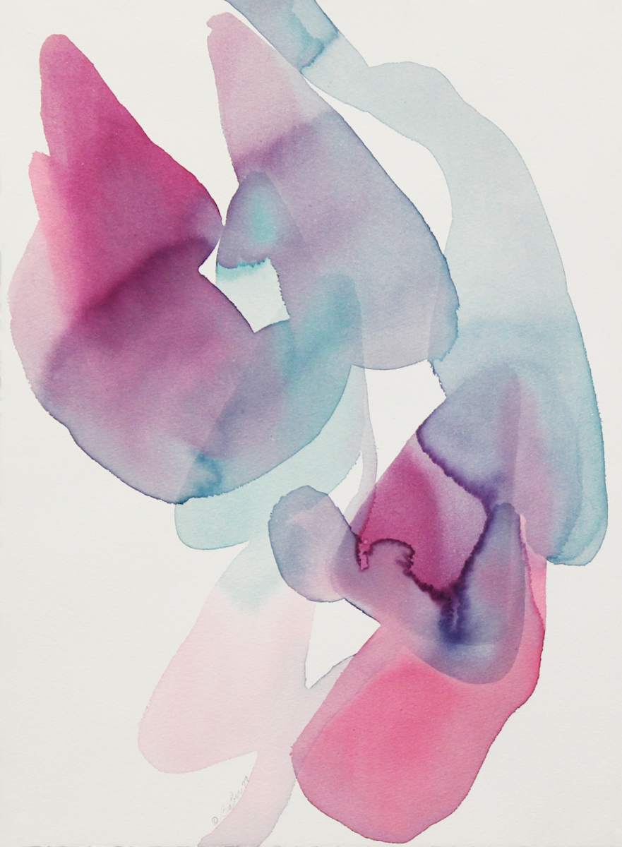 Blue Turns Beyond Blue by Alice Baber, Image 1.