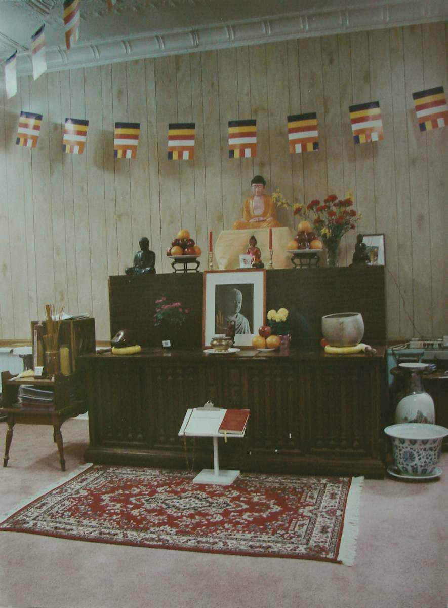 Vietnamese Temple Altar, Buffalo, New York by Marion Faller 