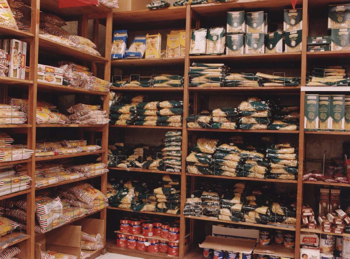 Guercio and Sons: Pasta display by Marion Faller 