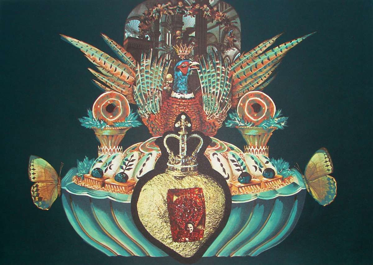 Les Charis Monarchiques—Gibiers Volailles (Monarchial Flesh Tones—Game and Poultry) by Salvador Dali 