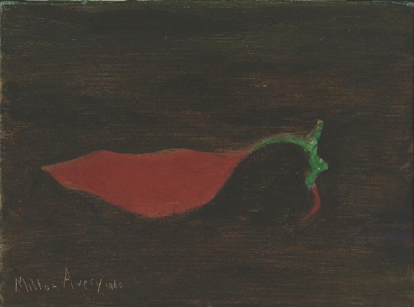Chili Pepper by Milton Avery 