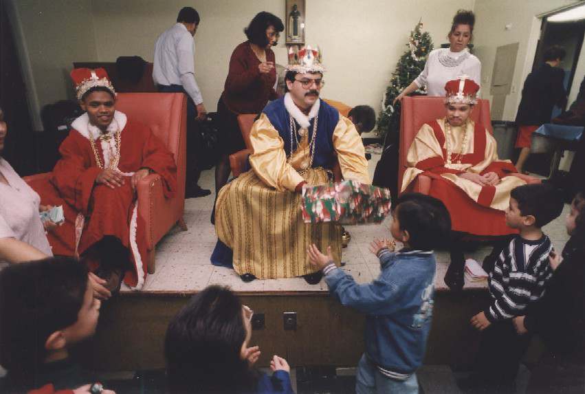 Distributing Gifts by Charles Agel 