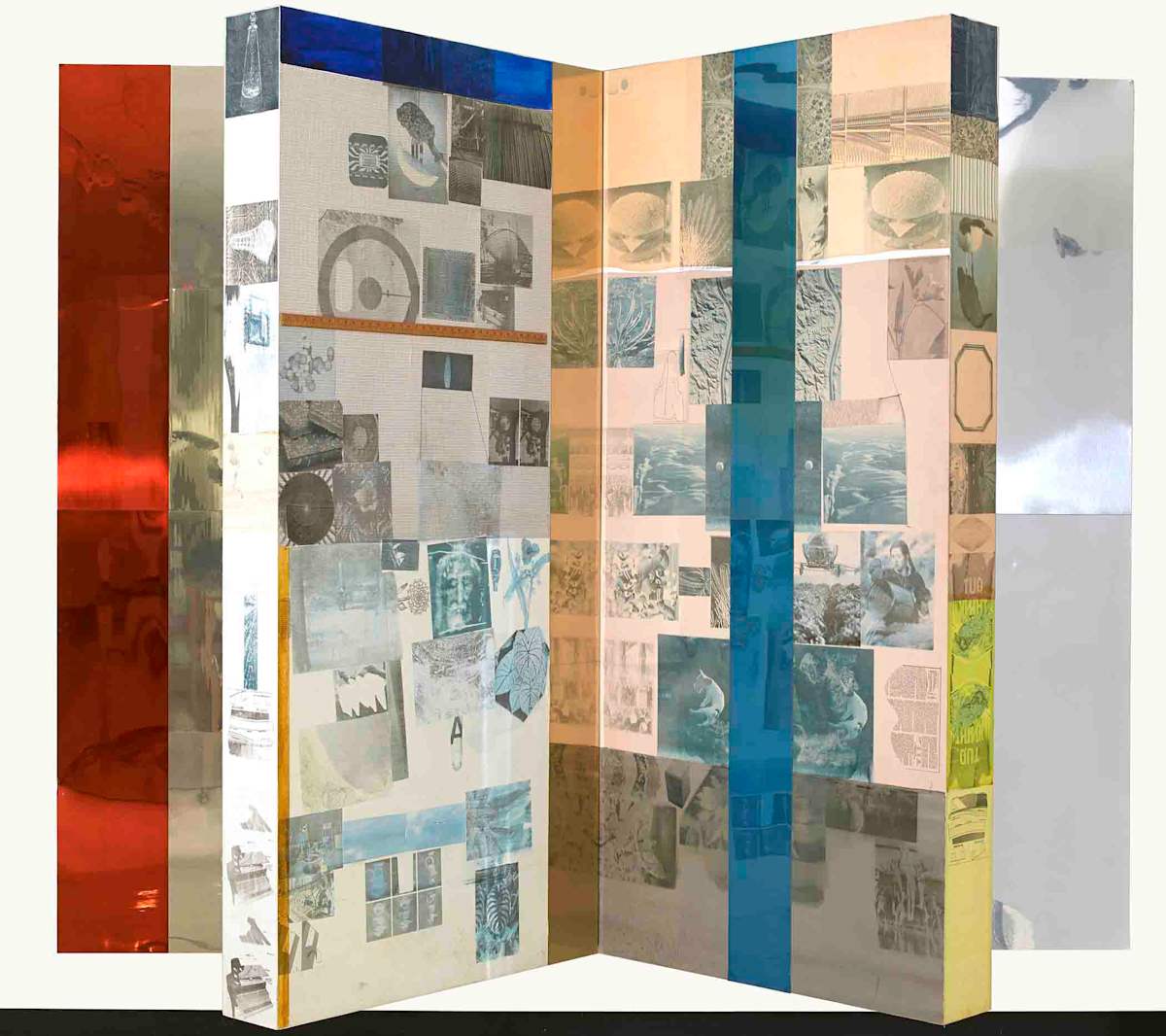 Atlas Colonnade Jr by Robert Rauschenberg 