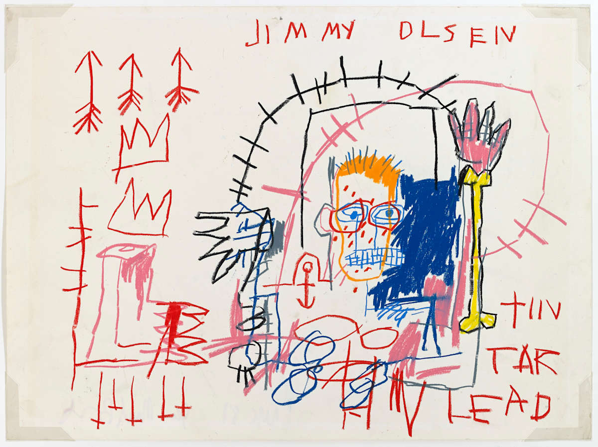 Jimmy Olsen by Jean-Michel Basquiat, Image 2.