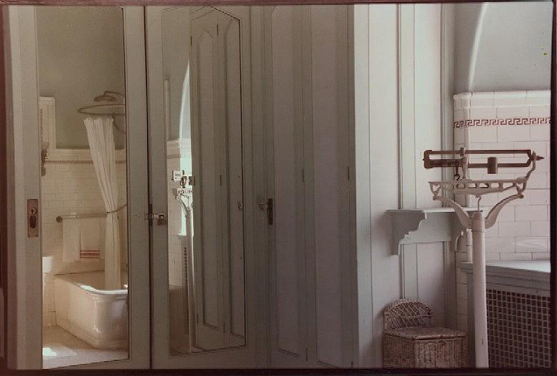 Bathroom with Scale by Sylvia Bissonnette 