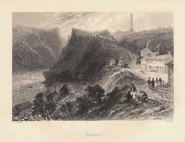 Queenston by William Henry Bartlett 