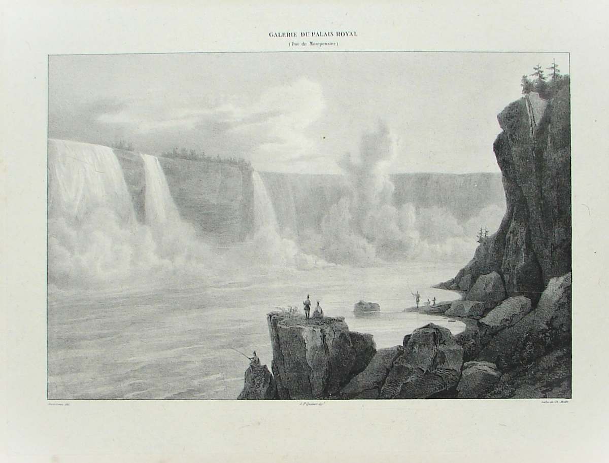 Niagara by Leon Auguste Asselineau 