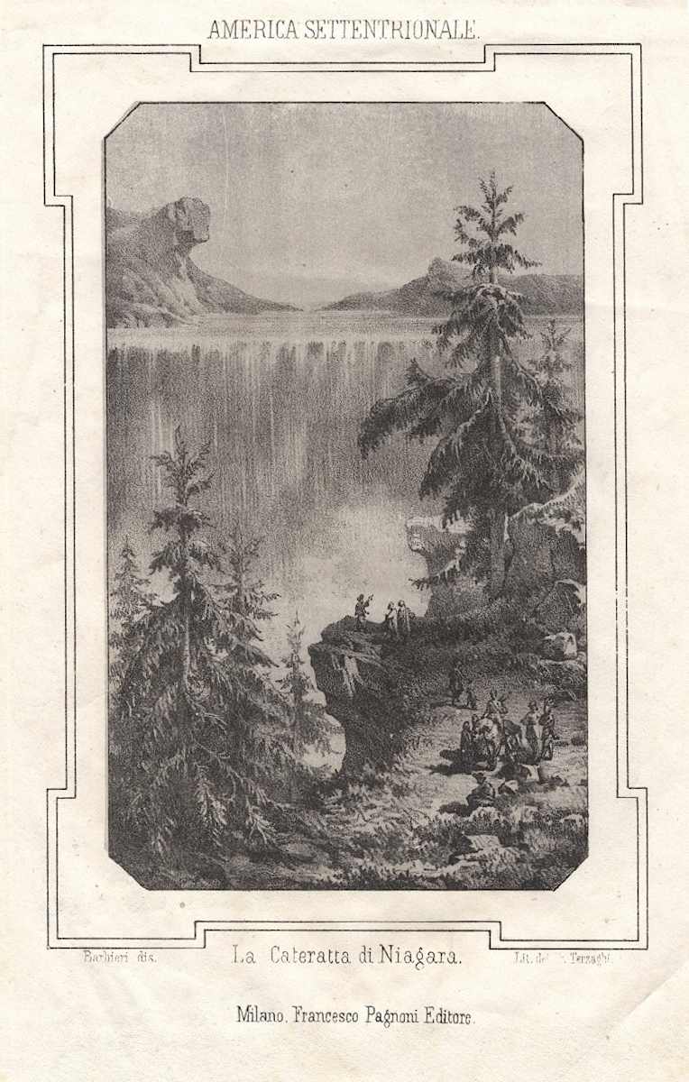 La Cateratta di Niagara by Carlo Barbieri 