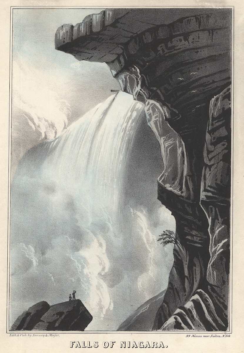 Falls of Niagara by after William Henry Bartlett 