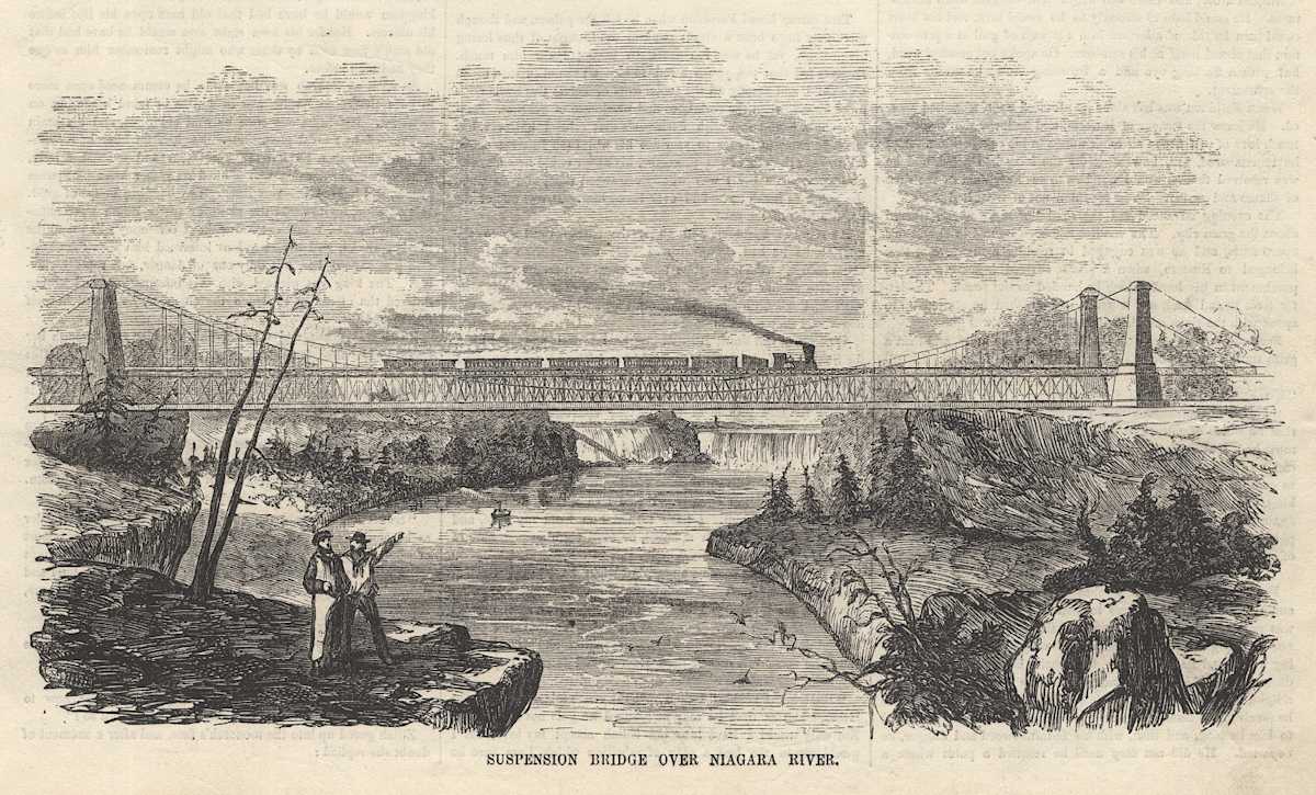 Suspension Bridge over Niagara River by Barry 