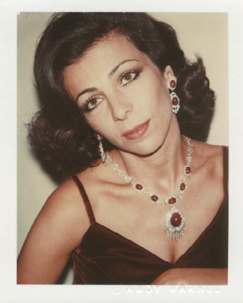 Portrait of Princess Farah Ashraf Pahlavi by Andy Warhol 