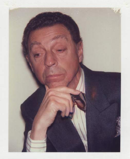 James Galanos by Andy Warhol 