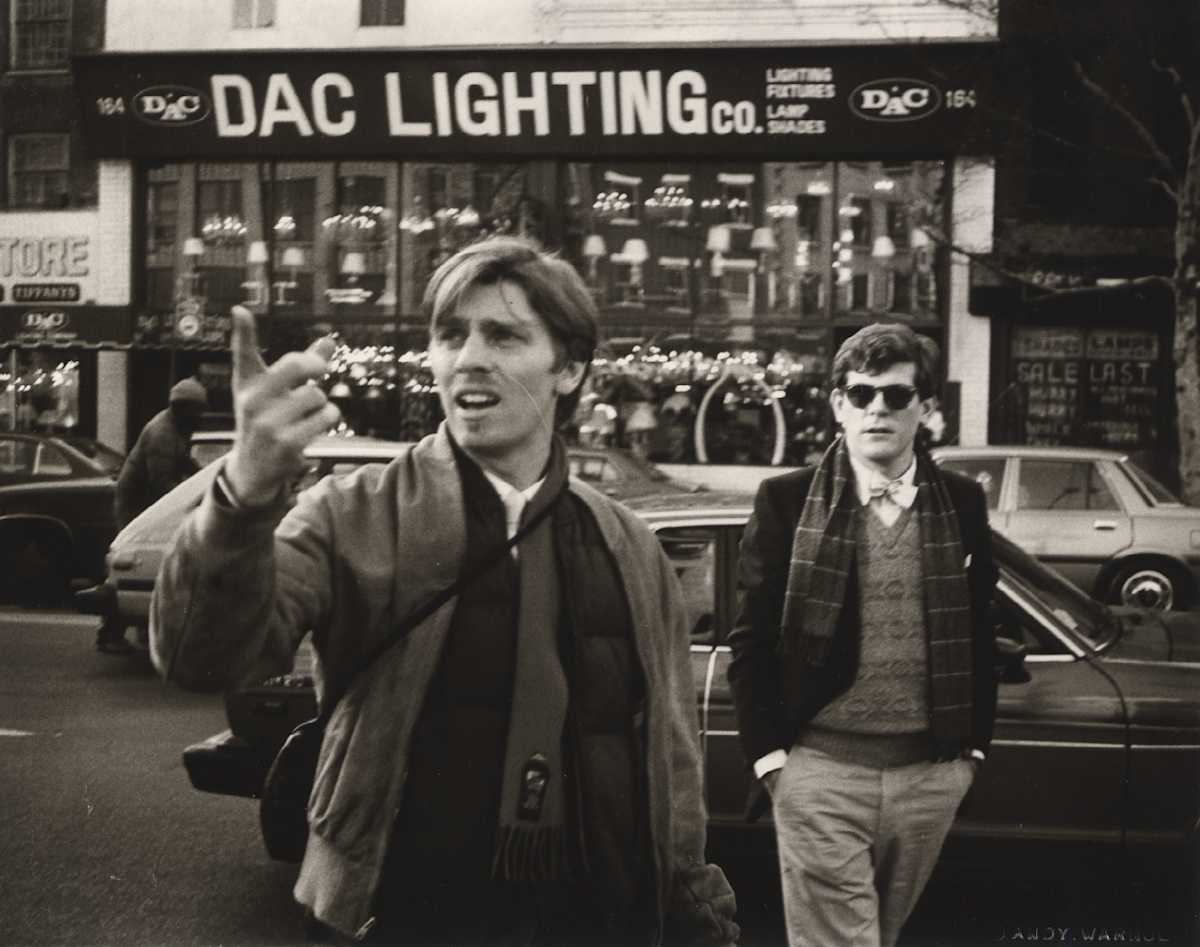 Christopher Makos and Peter Wise by Andy Warhol, Image 2.