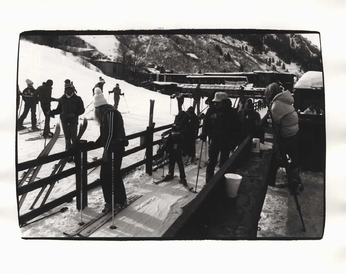 Skiers in Colorado by Andy Warhol 