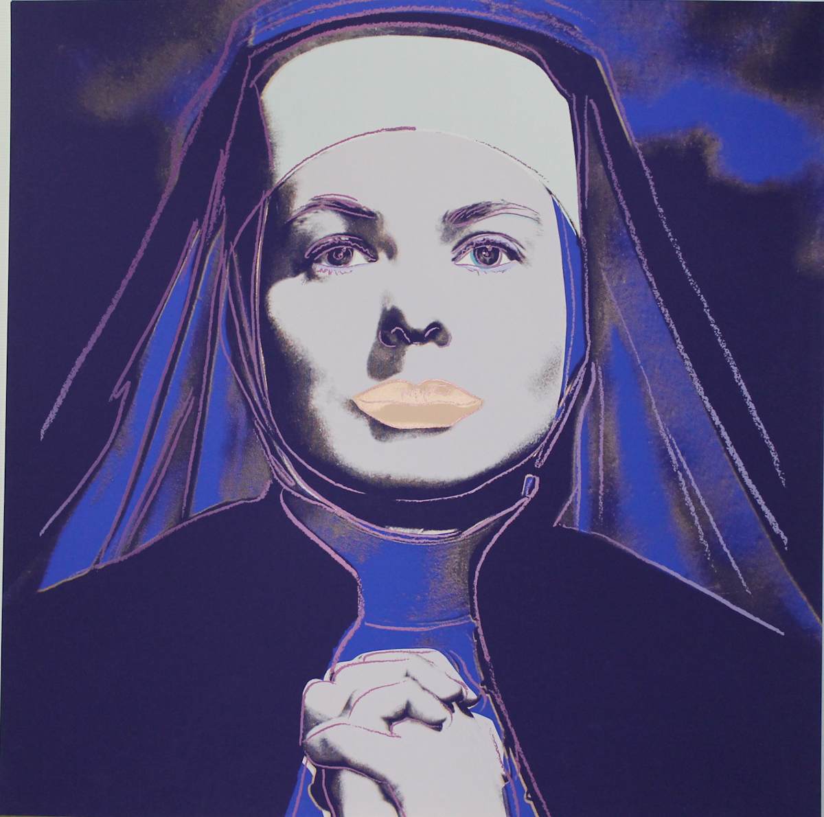 Ingrid Bergman (The Nun) by Andy Warhol 