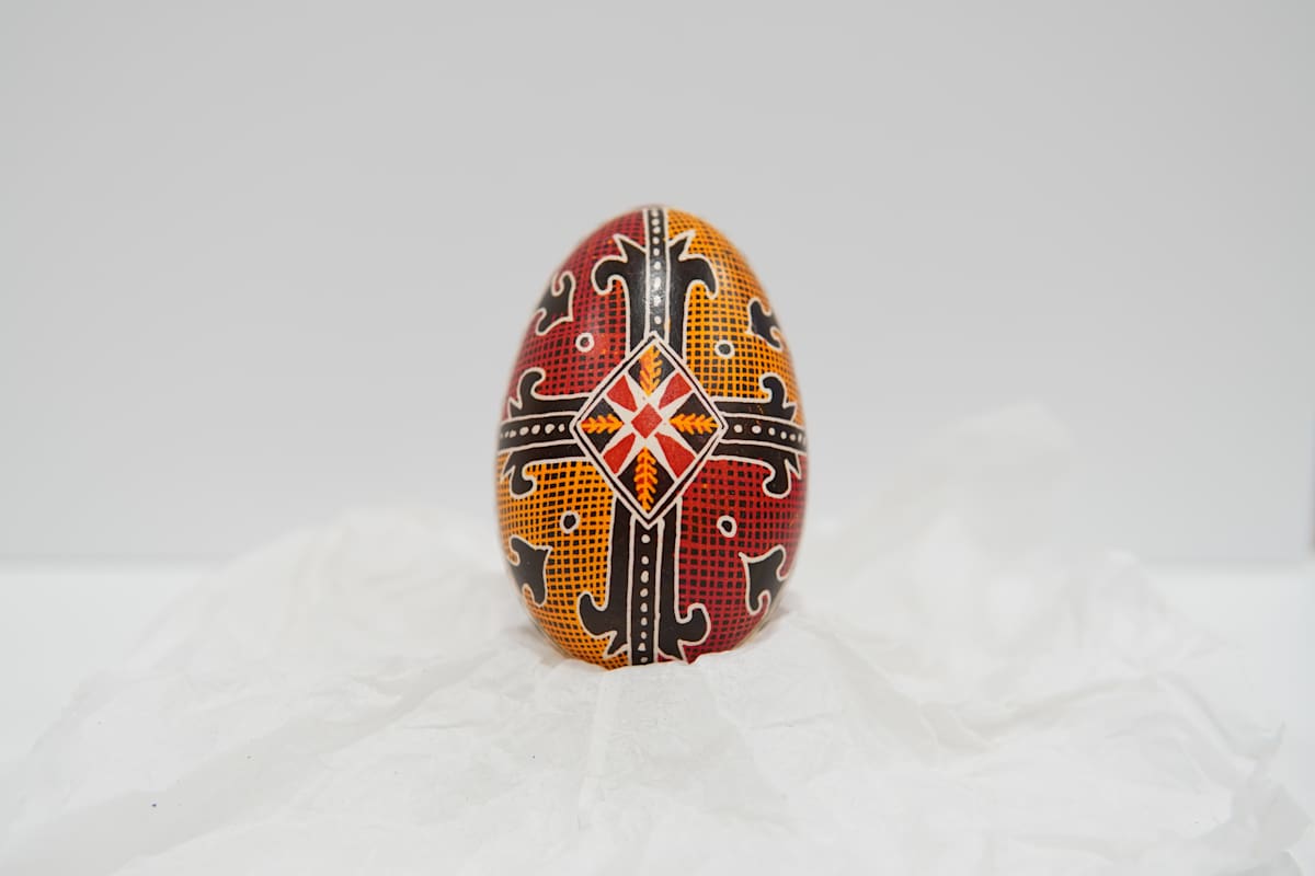 Goose Egg Pisanka by Jennifer Hnat-Glenn 