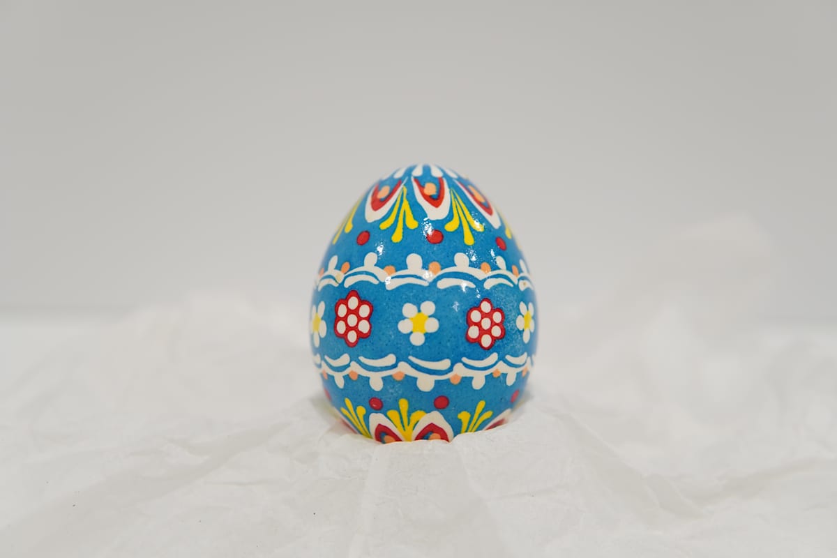 Goose Egg Pisanka by Jennifer Hnat-Glenn 