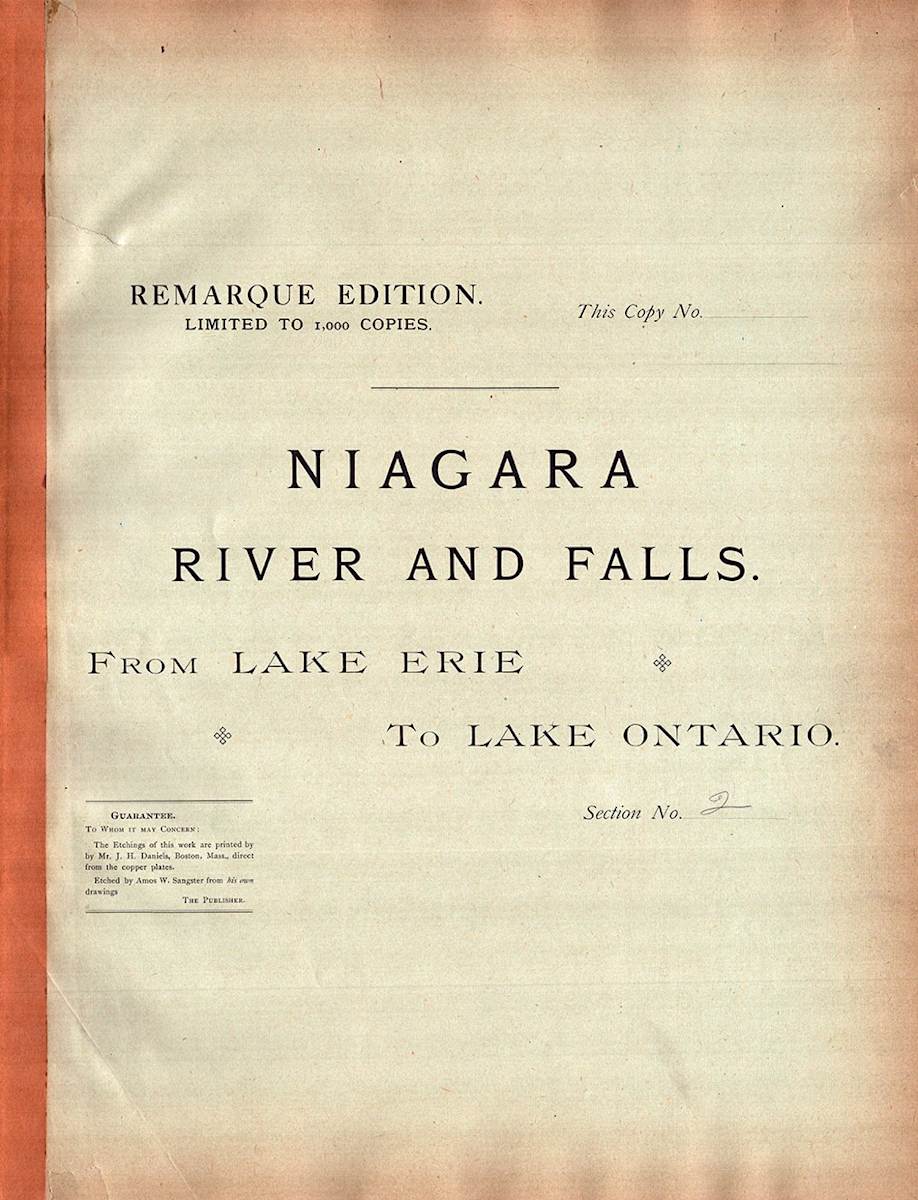 Niagara River from Lake to Lake, Volume 2 by Amos W. Sangster 