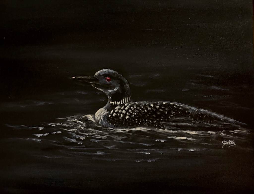Dusk Landing by Chantal 