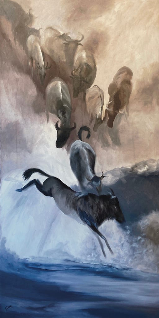 Echoes (wildebeest) by Chantal, Image 1.