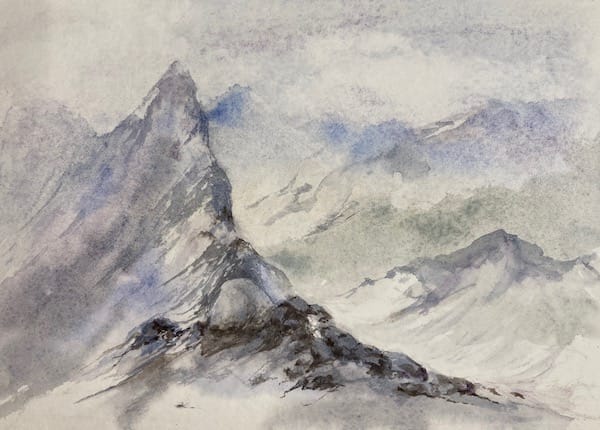 Eminence - East by Chantal  Image: mountains out north impression