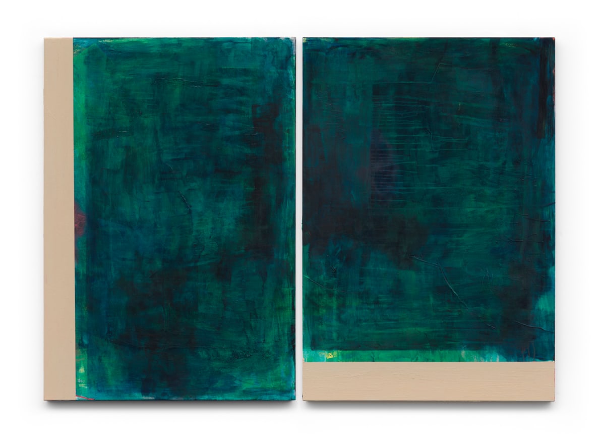 Gnarly Moves in the Horizon - diptych by Marisabel Gonzalez 