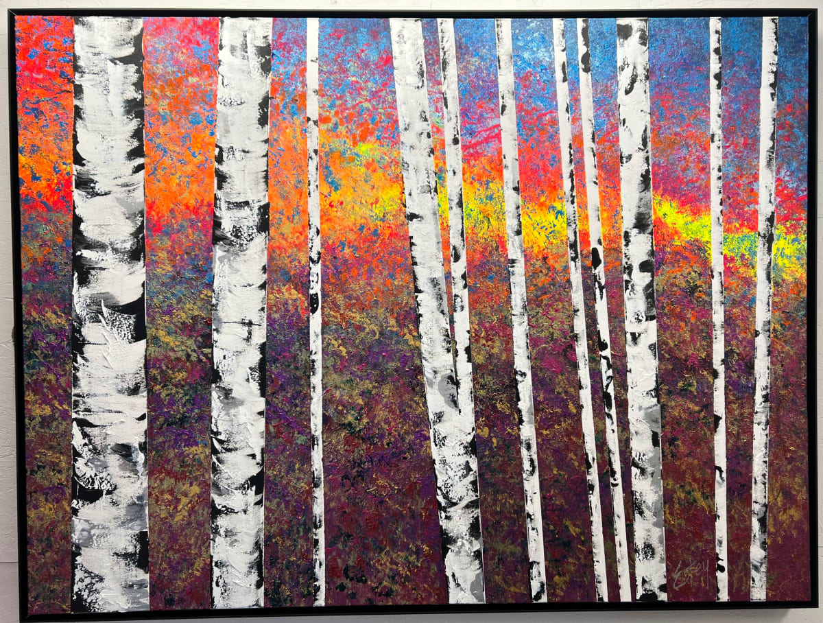 Wiigwaas-Birches No.10 by Kent Estey 