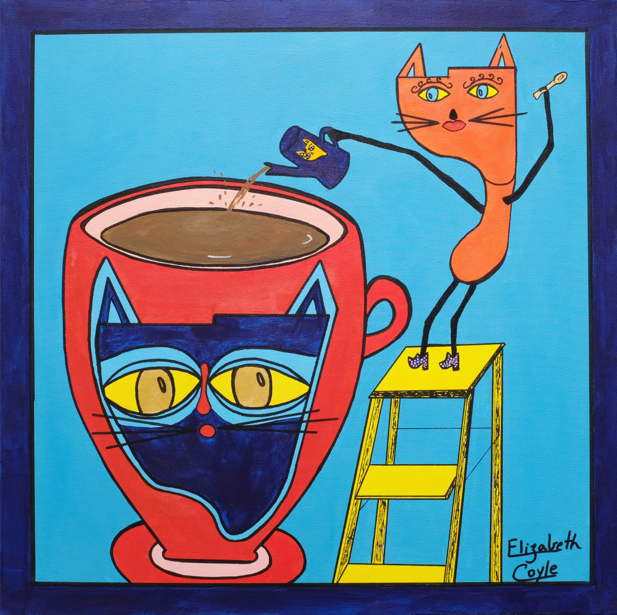 Coffee Fixation by Elizabeth Coyle 