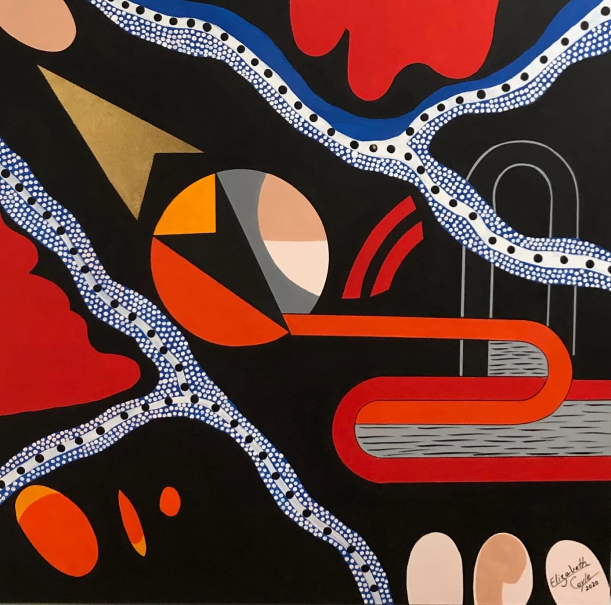 Spotted the Way by Elizabeth Coyle 