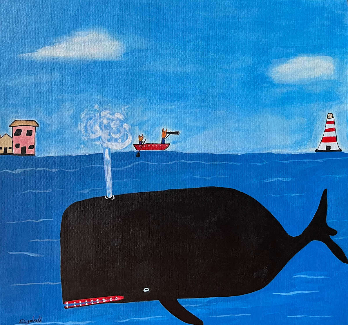 Whale watching by Elizabeth Coyle, Image 1.