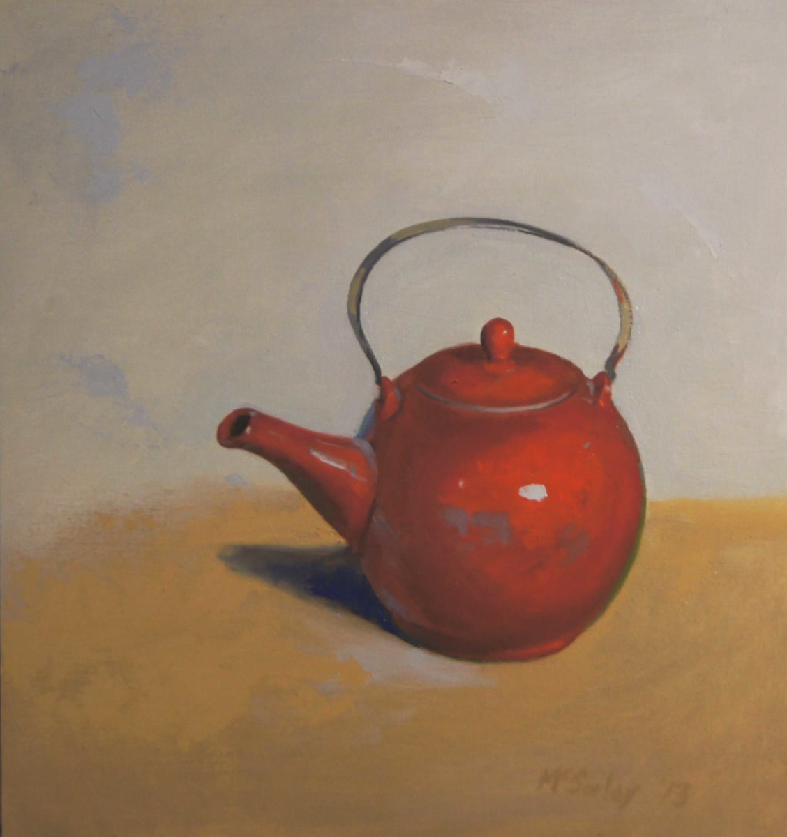 Red Teapot by Mike McSorley, Image 1.