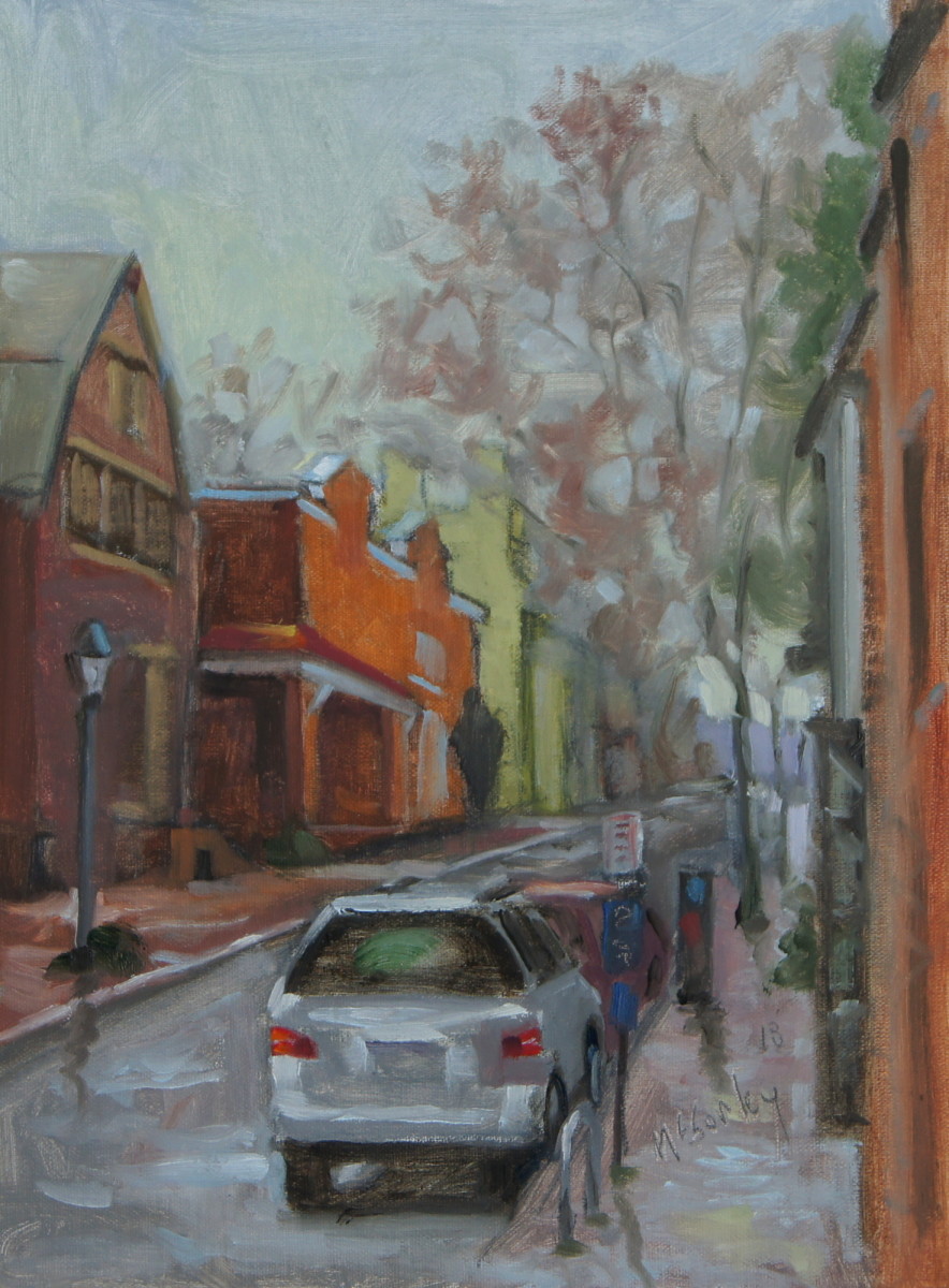 Wet Day Olde Town by Mike McSorley 