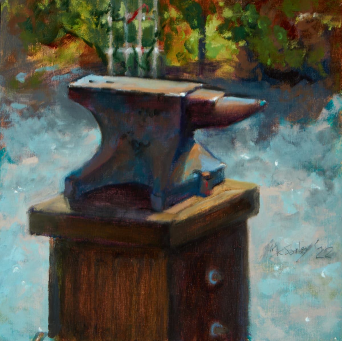 Anvil at Windmill Creek by Michael McSorley 