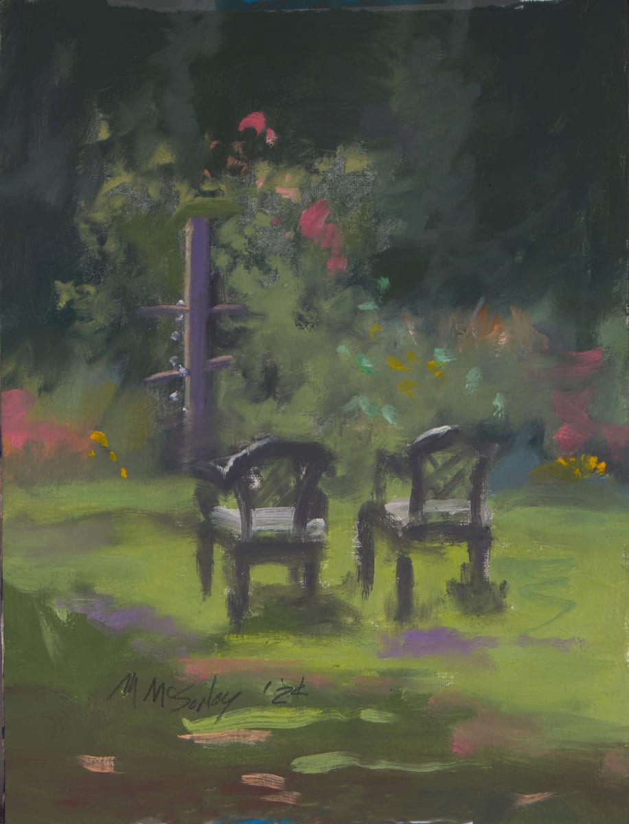 Backyard Chairs by Michael McSorley 