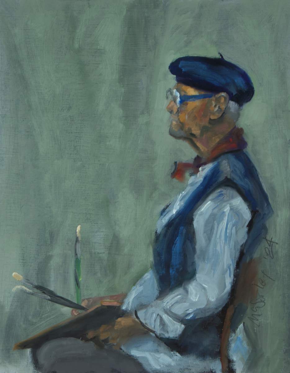 David on the Dais by Michael McSorley 