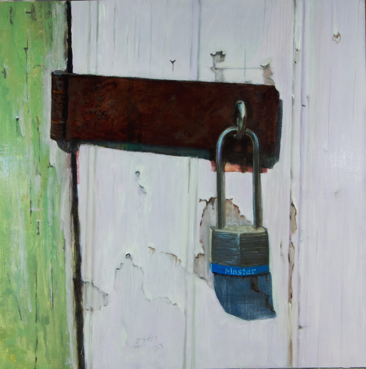 Hasp and Lock by Michael McSorley 