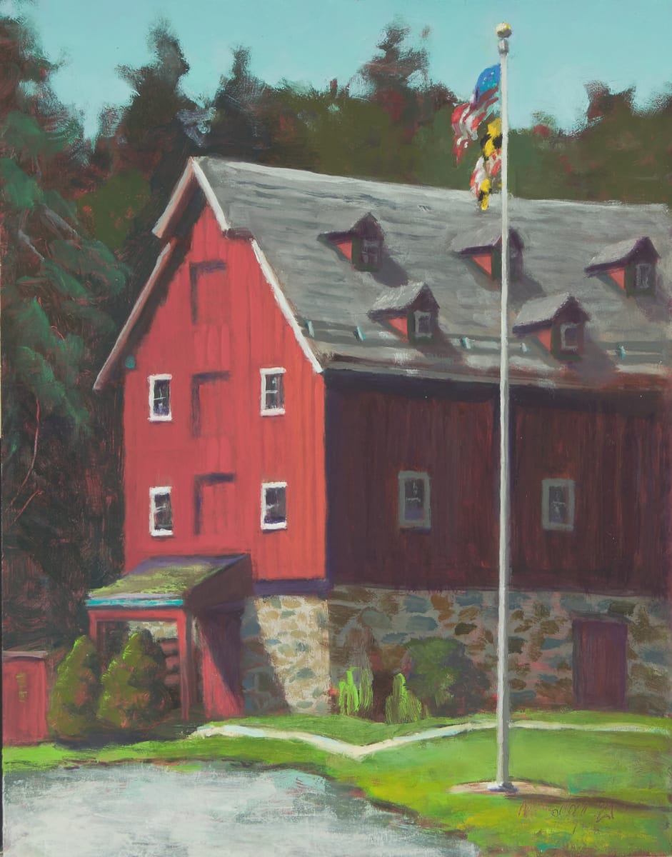 Jerusalem Mill Village Barn, Image 1.